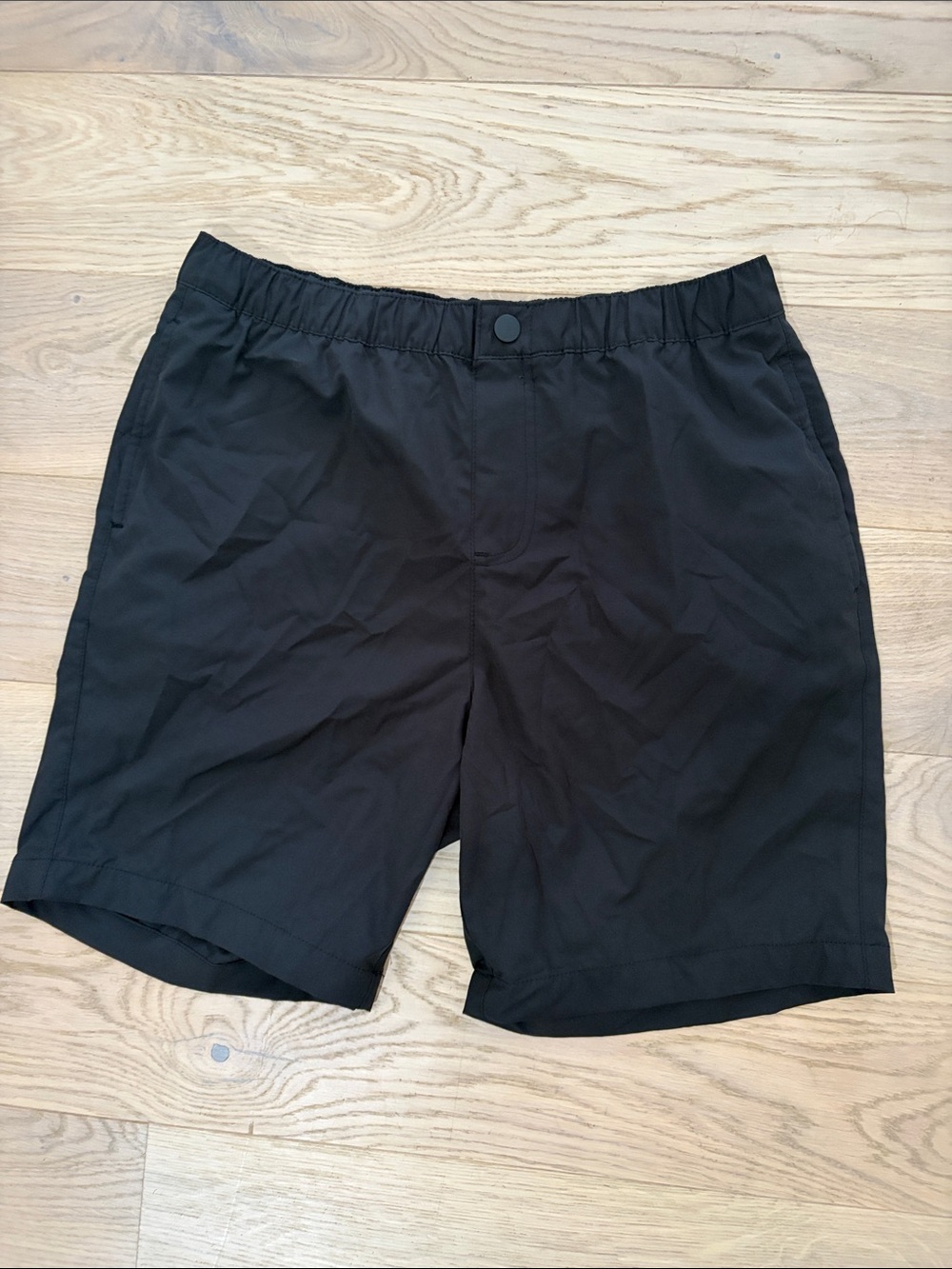 Saks Fifth Avenue Black Men's Hybrid Shorts